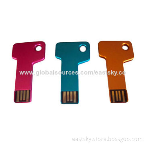 Key Style USB Flash Drive, ESU-C29, Up to 32GB Memory Capacity, NAND Flash, WaterproofNew